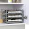 NEX™ 3-Tier 24-Bottle Metal Spice Rack with Drawer Organizer